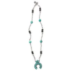Link Chain With Turquoise Naja Pendant -Ariat Store N1270a