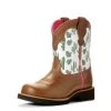 Ariat Kid's Brown Cactus Fatbaby Round Toe Boot 2 Ariat Kid's Brown Cactus Fatbaby Round Toe Boot -Ariat Store S19 KDS WEST Couto 10027309 3 4 front