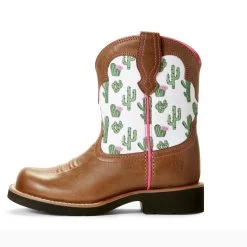 Ariat Kid's Brown Cactus Fatbaby Round Toe Boot 9 Ariat Kid's Brown Cactus Fatbaby Round Toe Boot -Ariat Store S19 KDS WEST Couto 10027309 side