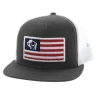 Hooey American Grey & White Trucker Cap -Ariat Store ScreenShot2022 09 13at2.46.15PM
