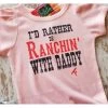 I'd Rather Be Ranchin' With Daddy Toddler Girls Tee -Ariat Store Screenshot2022 05 12170512
