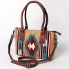 American Darling Tan & Turquoise Aztec Bag