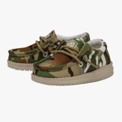 Heydude Hey Dude Wally Toddler Ripstop Multi Camoflauge