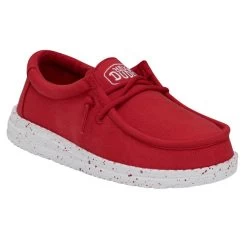 Heydude Hey Dude Wally Youth Slub Canvas Red 15 Heydude Hey Dude Wally Youth Slub Canvas Red -Ariat Store Screenshot2023 05 23111729