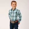 Roper Boy's Long Sleeve Plaid Shirt -Ariat Store Screenshot2023 06 12091753