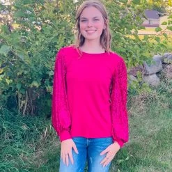 Solid Sequins Long Sleeve Shirt 9 Solid Sequins Long Sleeve Shirt -Ariat Store T1504k