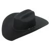 Black 2X Santa Fe Felt Hat