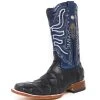 Tanner Mark Black Monster Fish Square Toe 1 Tanner Mark Black Monster Fish Square Toe -Ariat Store TM205541
