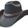 Tumbleweed Black Felt With Barbwire Hatband -Ariat Store Tumbleweed RESIZED