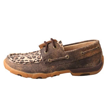 Twisted X Women's Cheetah Driving Moc 4 Twisted X Women's Cheetah Driving Moc - Image 2