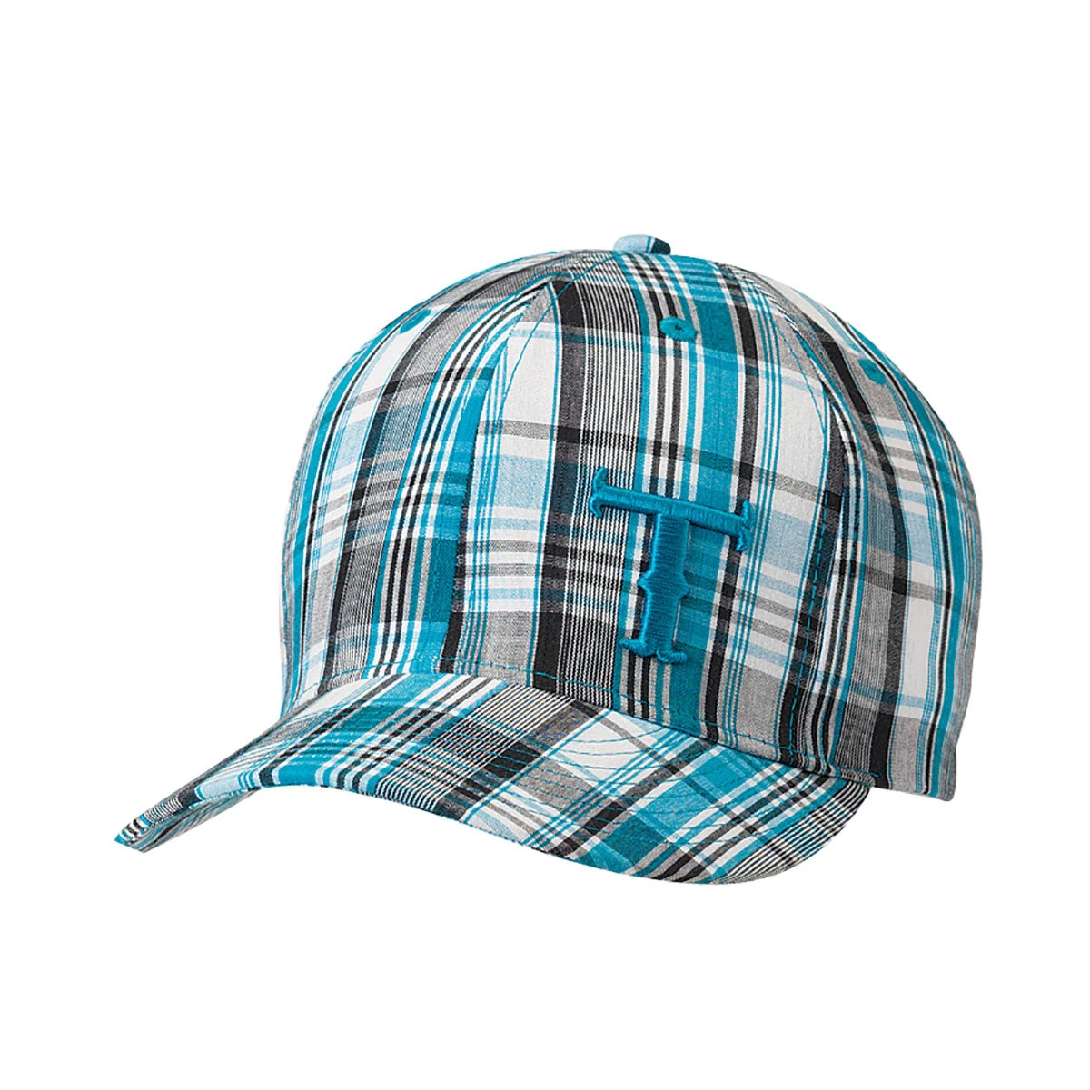 Twister Youth Blue/Black Plaid Cap 3 Twister Youth Blue/Black Plaid Cap