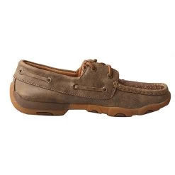 Twisted X Women's Bomber And Fish Driving Moc -Ariat Store WDM0069 RT 510x700 1