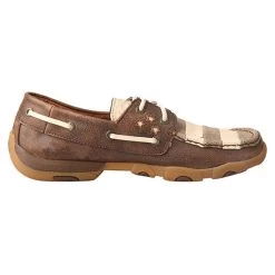 Twisted X Women's Brown And Ivory Flag Short Moc -Ariat Store WDM0109 RT 510x700 1