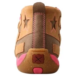 Twisted X Women's Brown And Pink Zig Zag Flag Moc -Ariat Store WDM0149 06