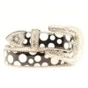 Kid's Black And White Polka Dot Belt -Ariat Store WEG03225