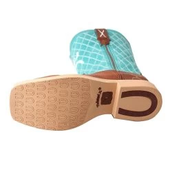 Twisted X Kids Brown/Turquoise Boot 9 Twisted X Kids Brown/Turquoise Boot -Ariat Store YHY0006.03