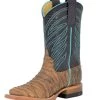 Anderson Bean Kid's Guru Turquoise Stitched Boots 2 Anderson Bean Kid's Guru Turquoise Stitched Boots -Ariat Store abk7925