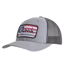 Classic Rope Company Grey Cap With Flag Logo