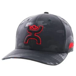 Hooey YOUTH Black Tone On Tone Camo Chris Kyle Cap-Hooey Patch