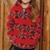 Girls Aztec Fleece Pullover -Ariat Store cwk8470002 1 1983 detail