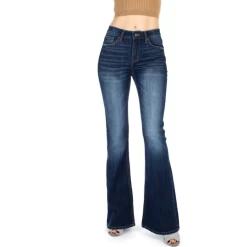 KanCan Dark Wash Flare Jean -Ariat Store dark kancan front