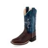 Jama Kids Brown And Blue Square Toe Boot -Ariat Store download 4 bf2ab454 578a 4bd6 8db2 0ccfc4235f8c