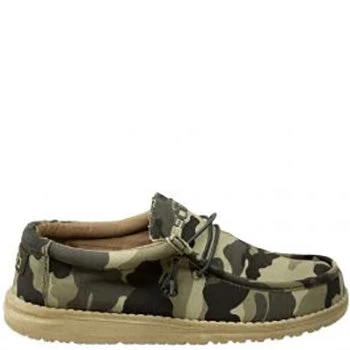 Heydude Hey Dude Men's Wally Canvas Camo Shoe 5 Heydude Hey Dude Men's Wally Canvas Camo Shoe - Image 3