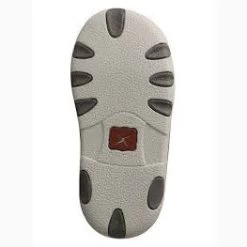 Twisted X Infant Grey Casual Driving Moc -Ariat Store ica0012 2