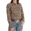 Cinch Women's Multi Color Paisley L/S -Ariat Store image