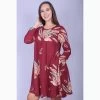 Women's Burgundy Feather Pocket Dress 1 Women's Burgundy Feather Pocket Dress -Ariat Store ladys world 8 30 4 1 1