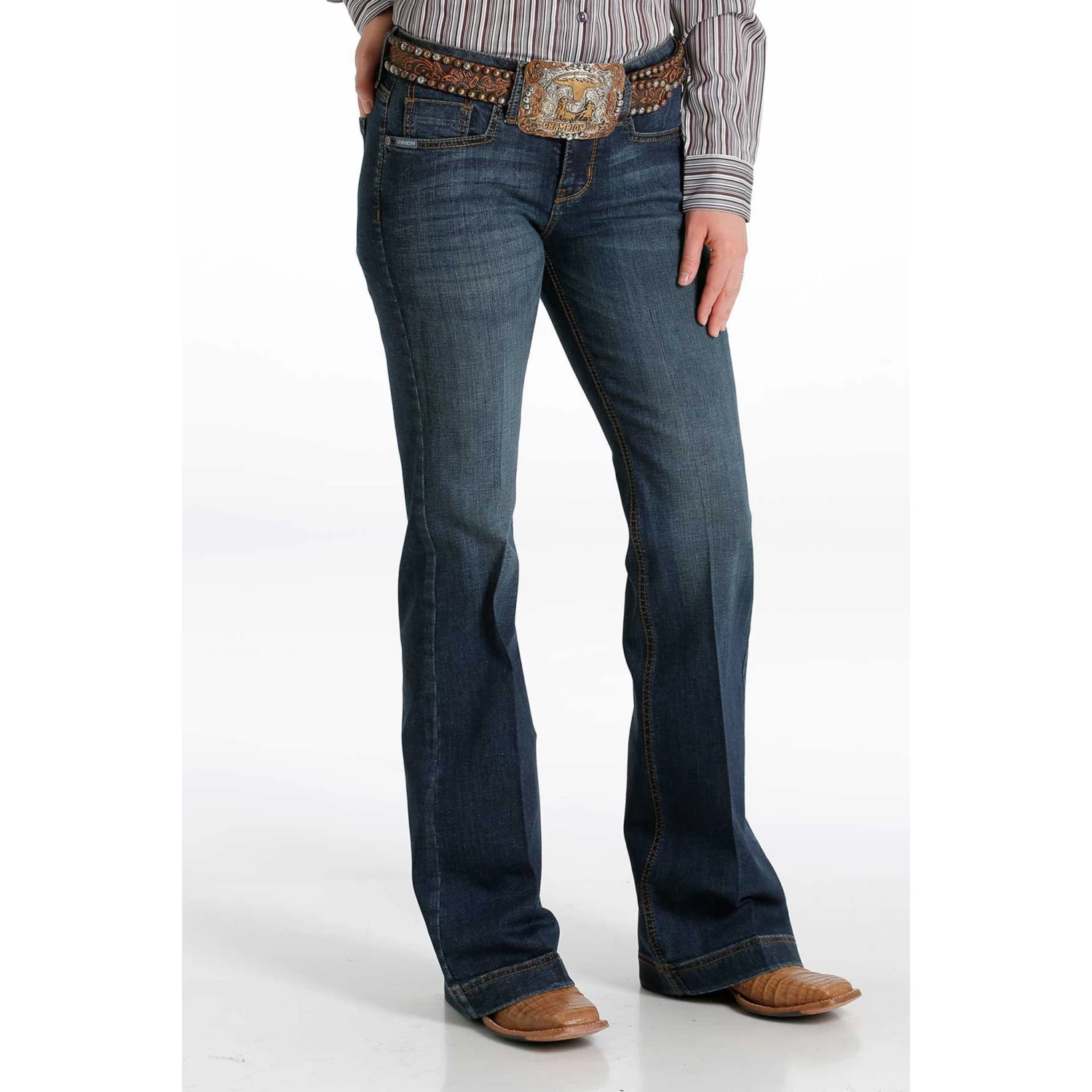 Cinch Lynden Dark Stone Trouser Jeans 3 Cinch Lynden Dark Stone Trouser Jeans