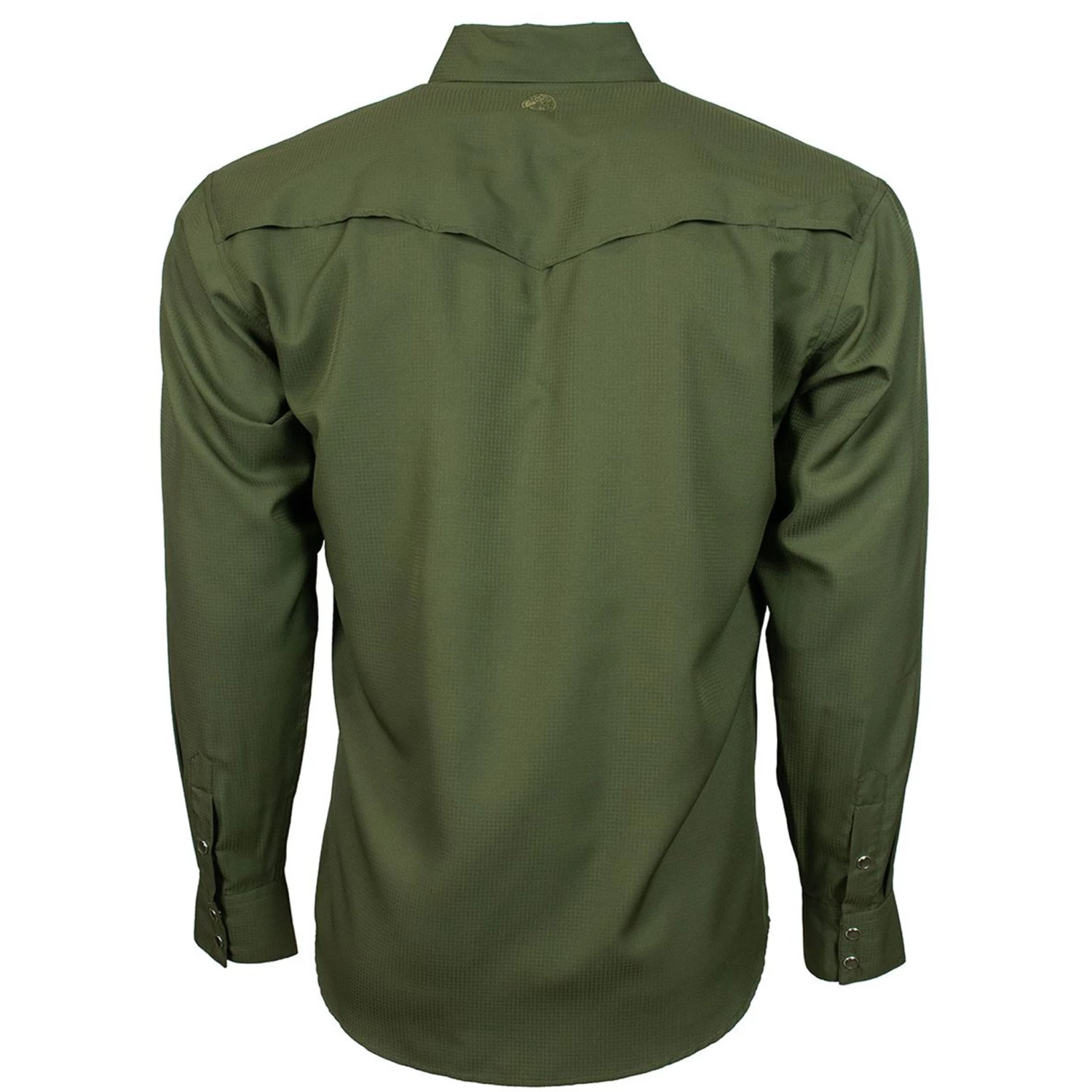 Hooey Olive Sol Western Long Sleeve 4 Hooey Olive Sol Western Long Sleeve - Image 2