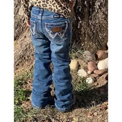 Wrangler Girls Star Bootcut Jeans -Ariat Store starjeans1