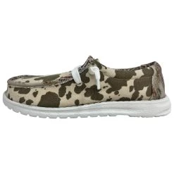 Very G Tan Meadows Cow Print Casual Shoe
